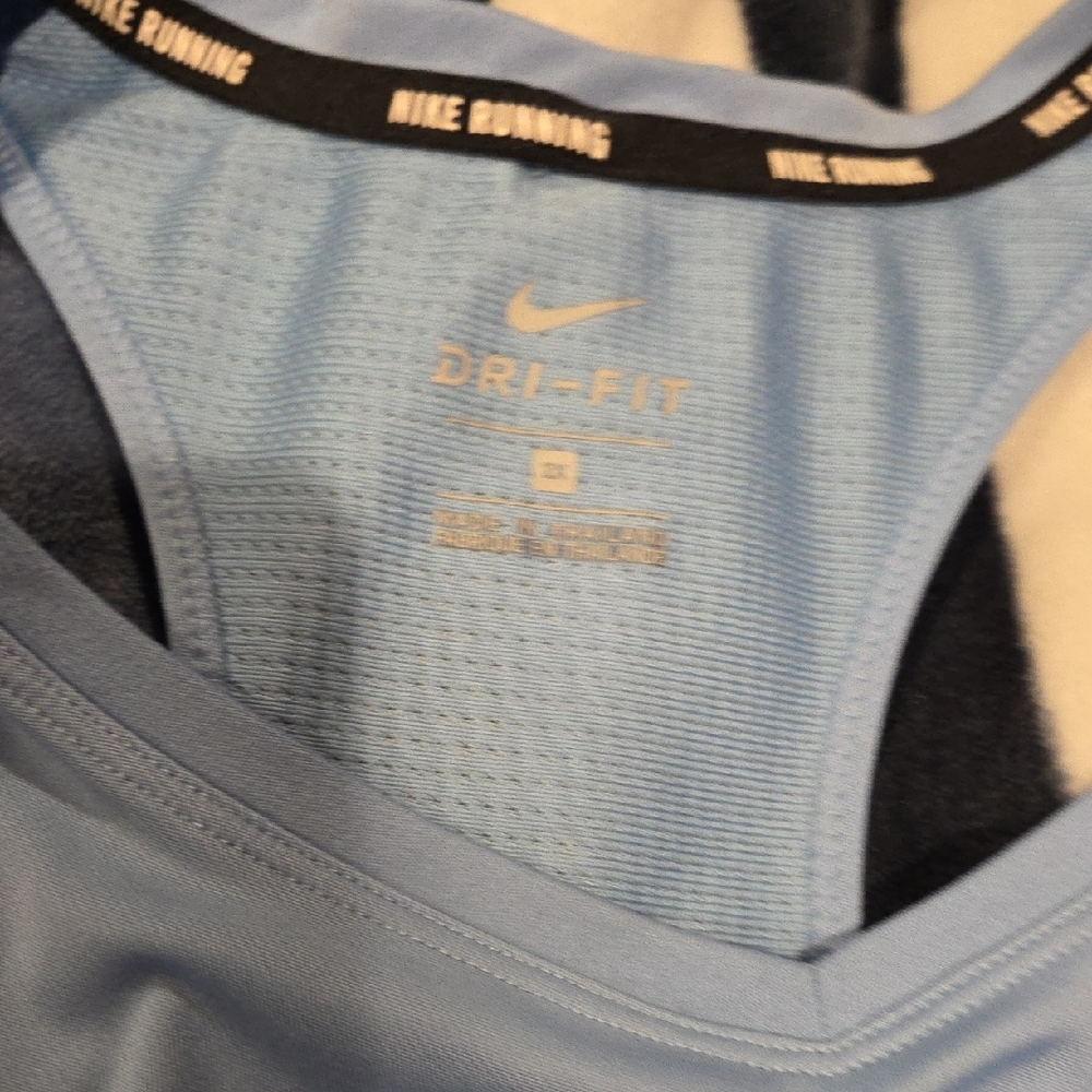 Nike Dri-FIT Blue Running Tank - Picture 3 of 3
